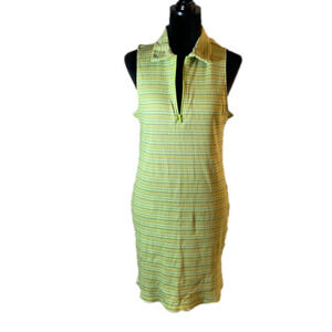 WILD Fable Women’s Multicolor Striped Sleeveless Shirt Dress